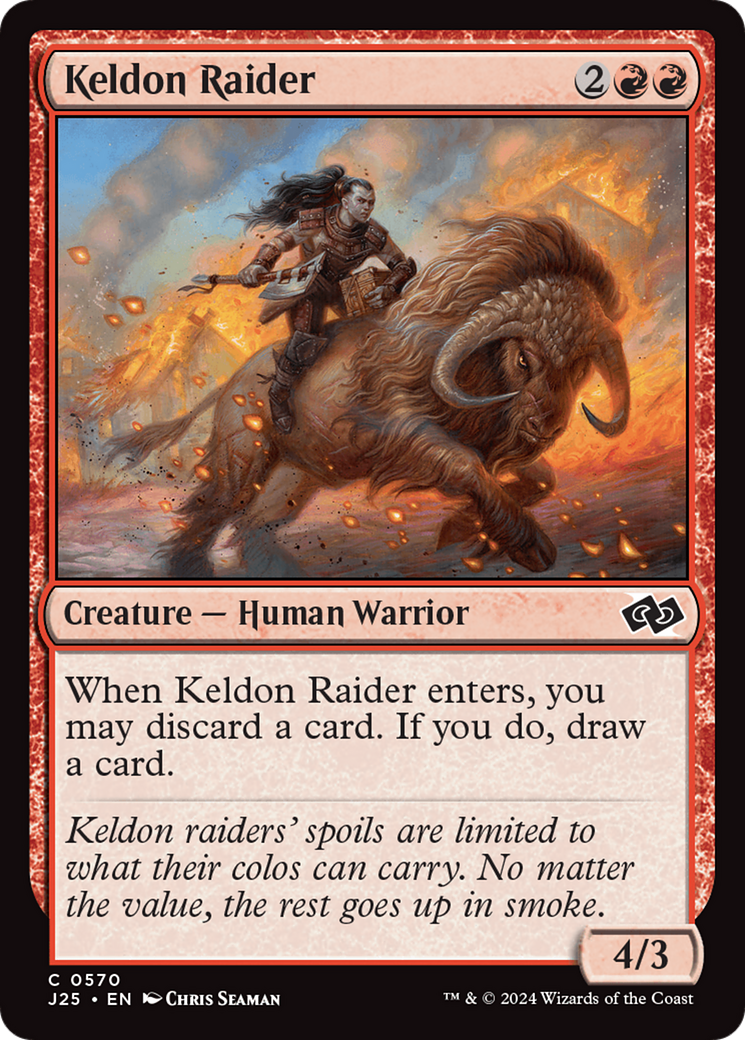 Keldon Raider [Foundations Jumpstart] | Mega City Incorporated