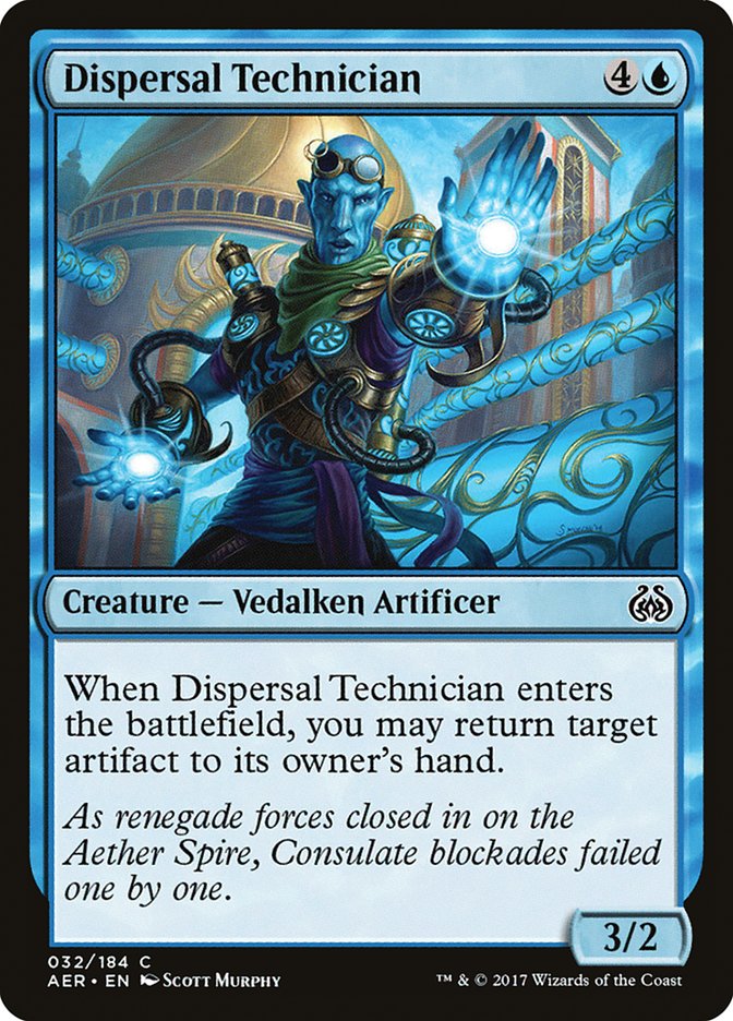 Dispersal Technician [Aether Revolt] | Mega City Incorporated