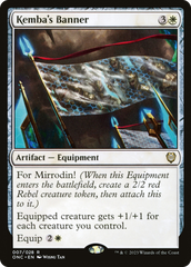 Kemba's Banner [Phyrexia: All Will Be One Commander] | Mega City Incorporated