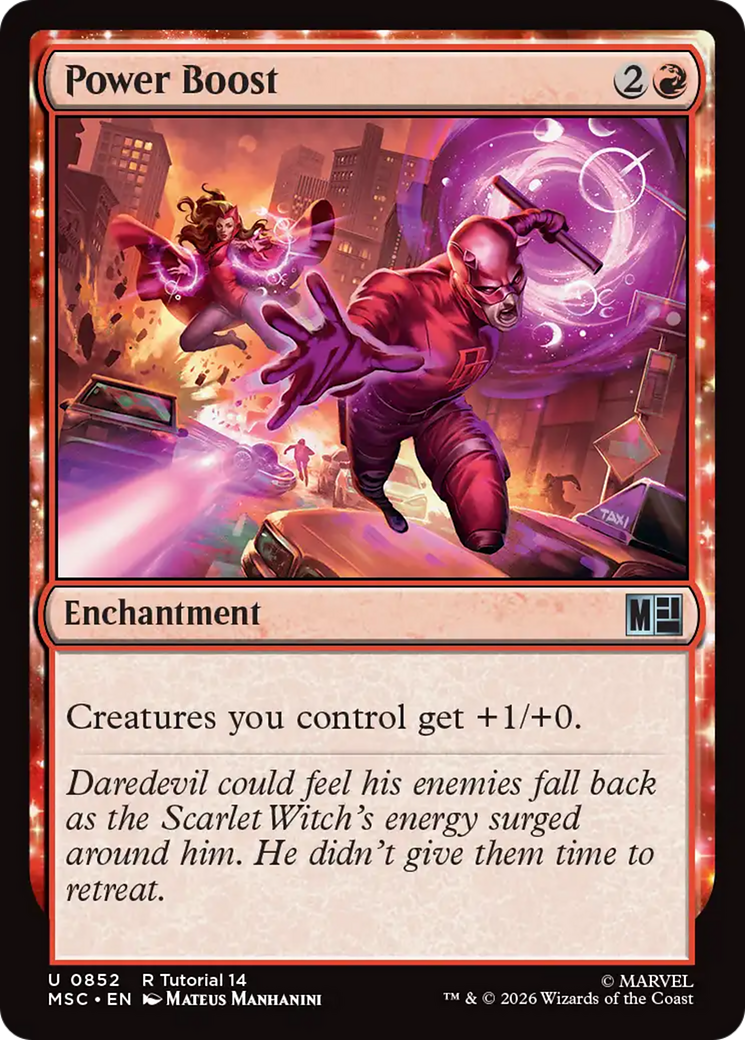 Power Boost (0852) [Marvel Super Heroes Commander] | Mega City Incorporated