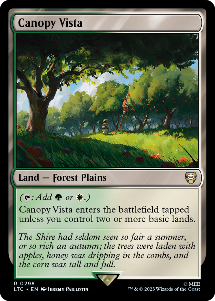 Canopy Vista [The Lord of the Rings: Tales of Middle-Earth Commander] | Mega City Incorporated