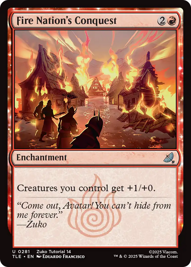 Fire Nation's Conquest (0281) [Avatar: The Last Airbender: Eternal-Legal] | Mega City Incorporated