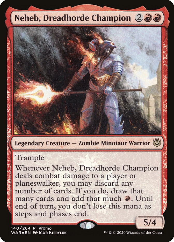 Neheb, Dreadhorde Champion [Resale Promos] | Mega City Incorporated