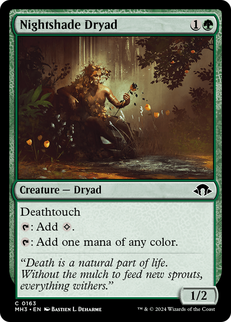 Nightshade Dryad [Modern Horizons 3] | Mega City Incorporated