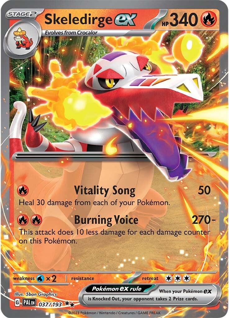 Skeledirge ex (037/193) [Scarlet & Violet: Paldea Evolved] | Mega City Incorporated