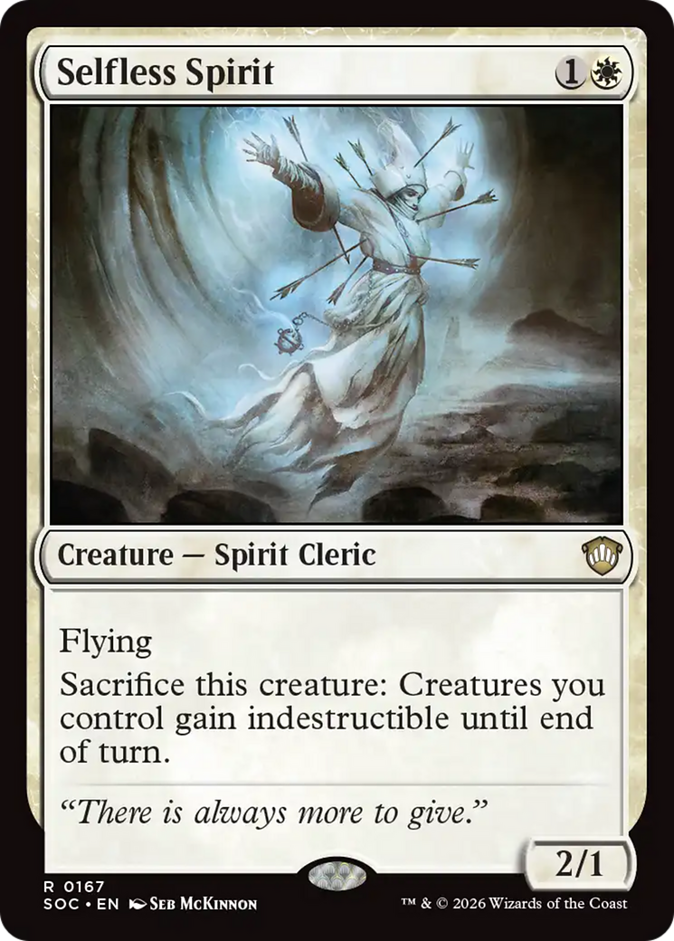 Selfless Spirit [Secrets of Strixhaven Commander] | Mega City Incorporated