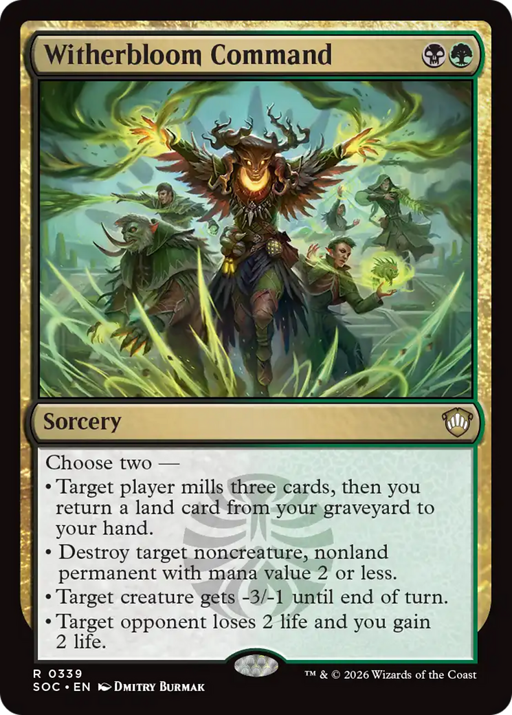 Witherbloom Command [Secrets of Strixhaven Commander] | Mega City Incorporated