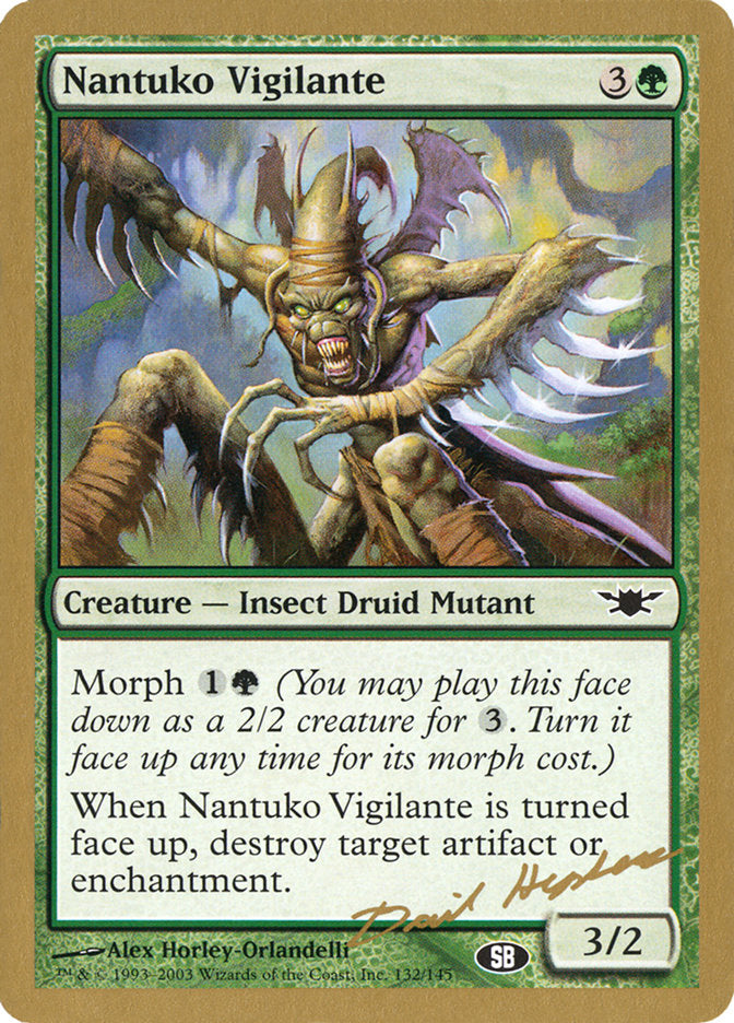 Nantuko Vigilante (Dave Humpherys) (SB) [World Championship Decks 2003] | Mega City Incorporated