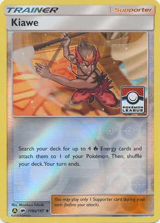 Kiawe (116a/147) [League & Championship Cards] | Mega City Incorporated