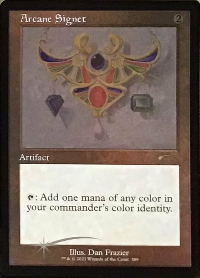 Arcane Signet (Retro) (Foil Etched) [Secret Lair Drop Promos] | Mega City Incorporated