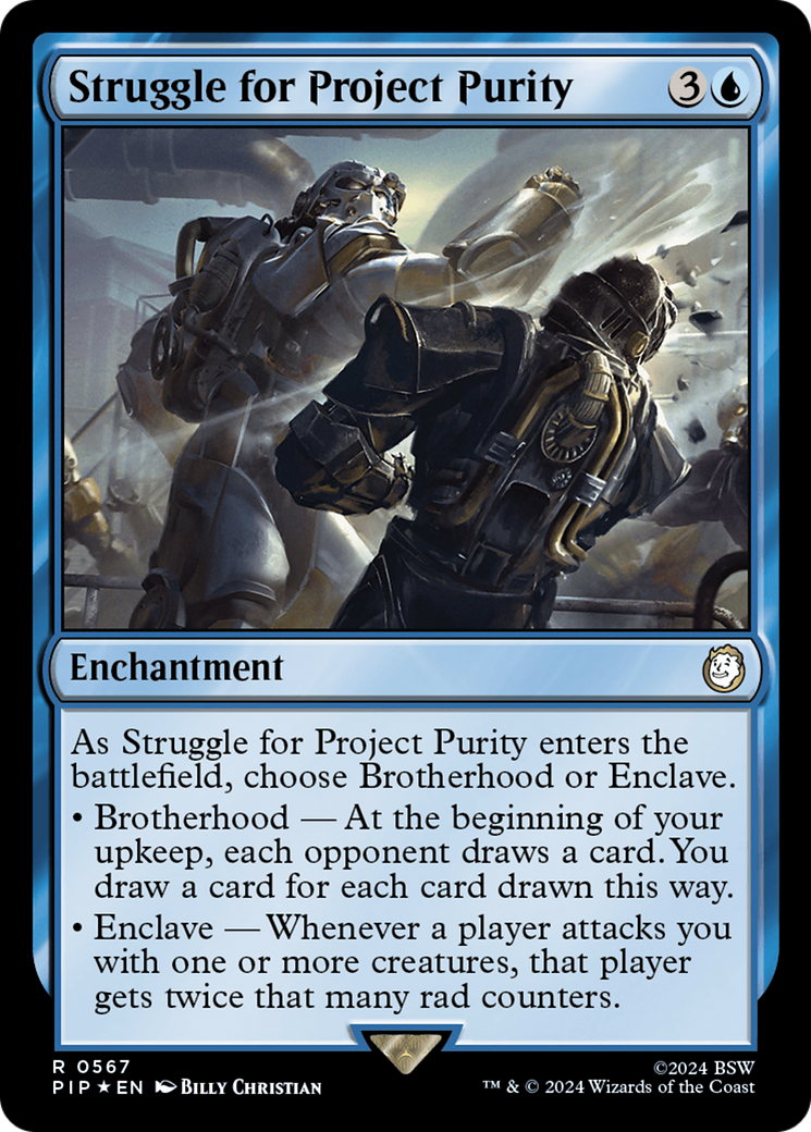 Struggle for Project Purity (Surge Foil) [Fallout] | Mega City Incorporated