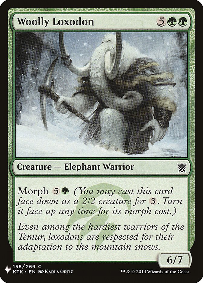 Woolly Loxodon [Mystery Booster] | Mega City Incorporated