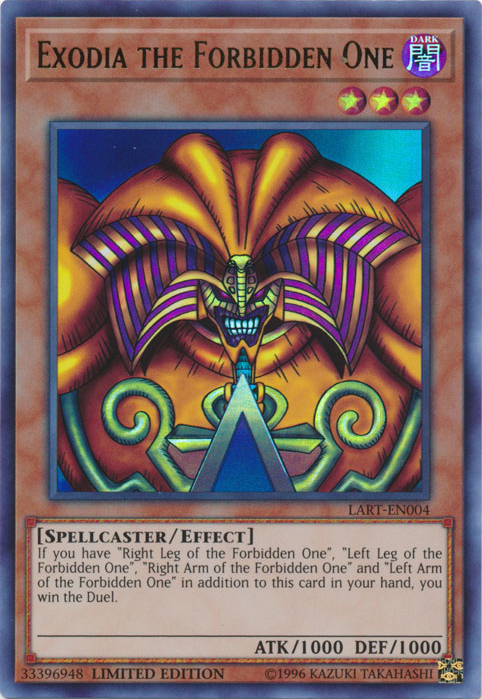 Exodia the Forbidden One [LART-EN004] Ultra Rare | Mega City Incorporated