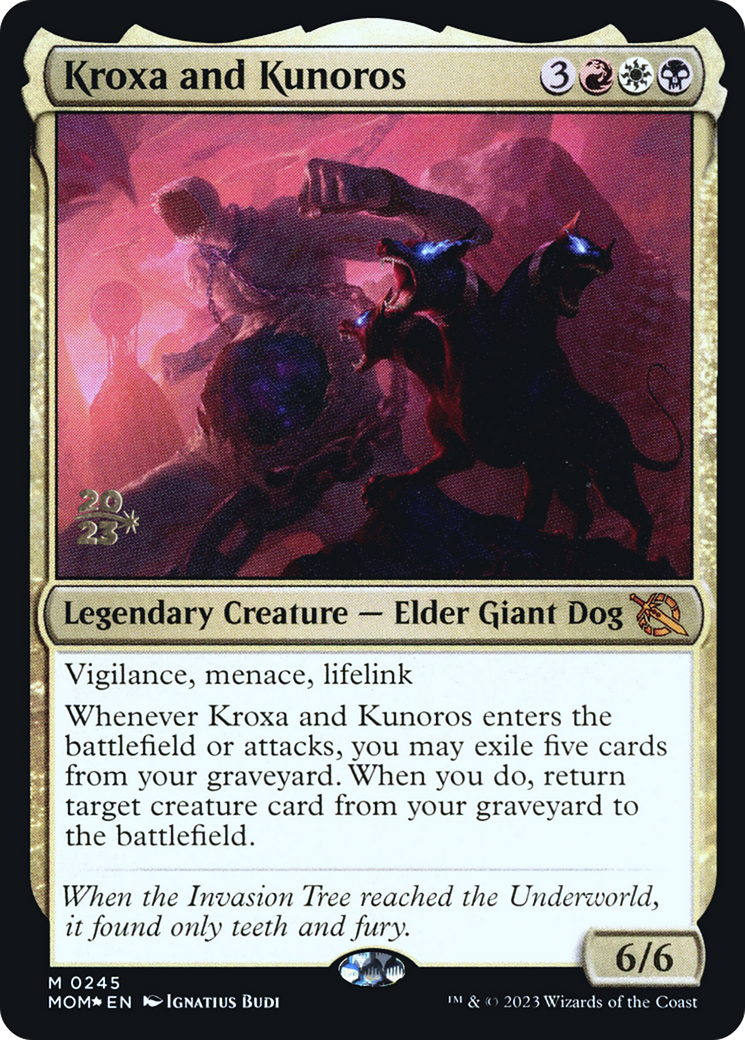 Kroxa and Kunoros [March of the Machine Prerelease Promos] | Mega City Incorporated