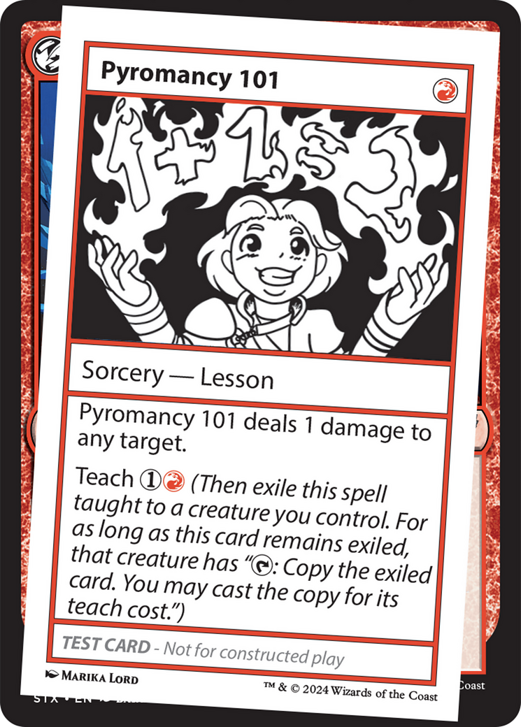 Pyromancy 101 [Mystery Booster 2 Playtest Cards] | Mega City Incorporated