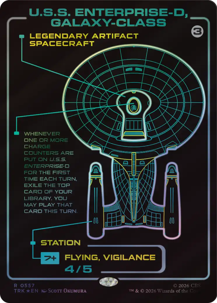 U.S.S. Enterprise-D, Galaxy-Class (Showcase) [Star Trek] | Mega City Incorporated