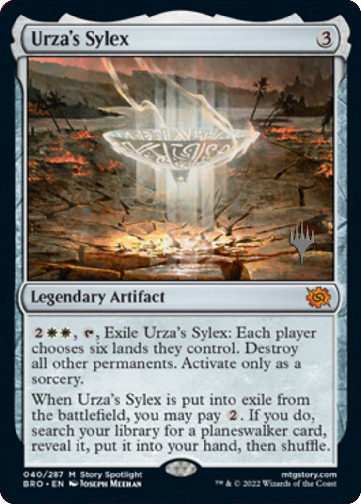 Urza's Sylex (Promo Pack) [The Brothers' War Promos] | Mega City Incorporated