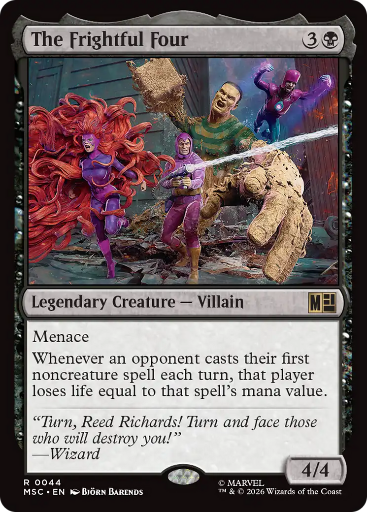 The Frightful Four [Marvel Super Heroes Commander] | Mega City Incorporated