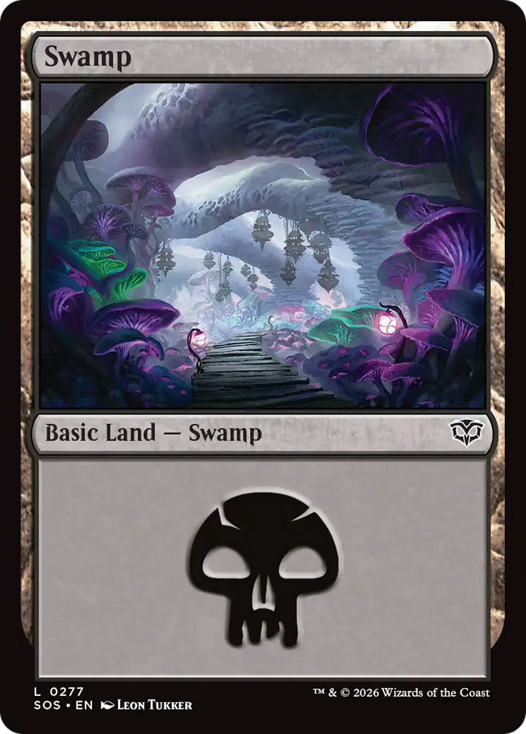 Swamp (0277) [Secrets of Strixhaven] | Mega City Incorporated