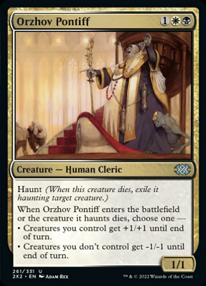 Orzhov Pontiff [Double Masters 2022] | Mega City Incorporated