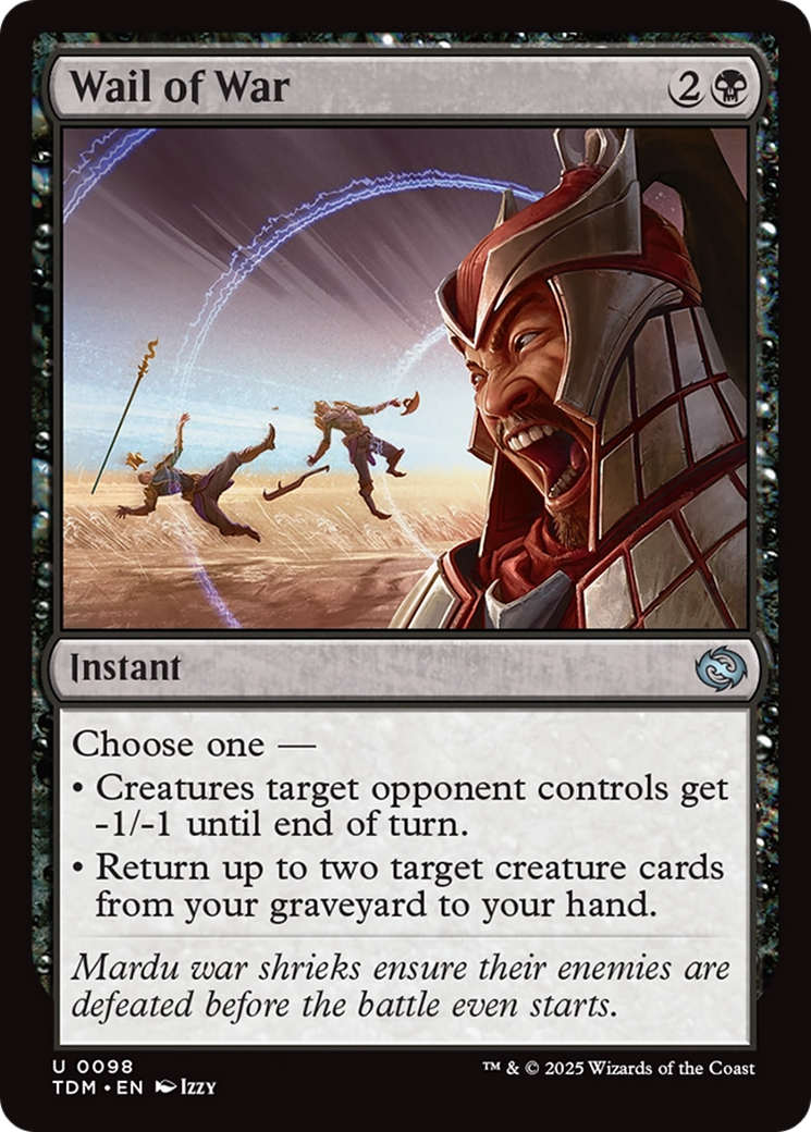 Wail of War [Tarkir: Dragonstorm] | Mega City Incorporated