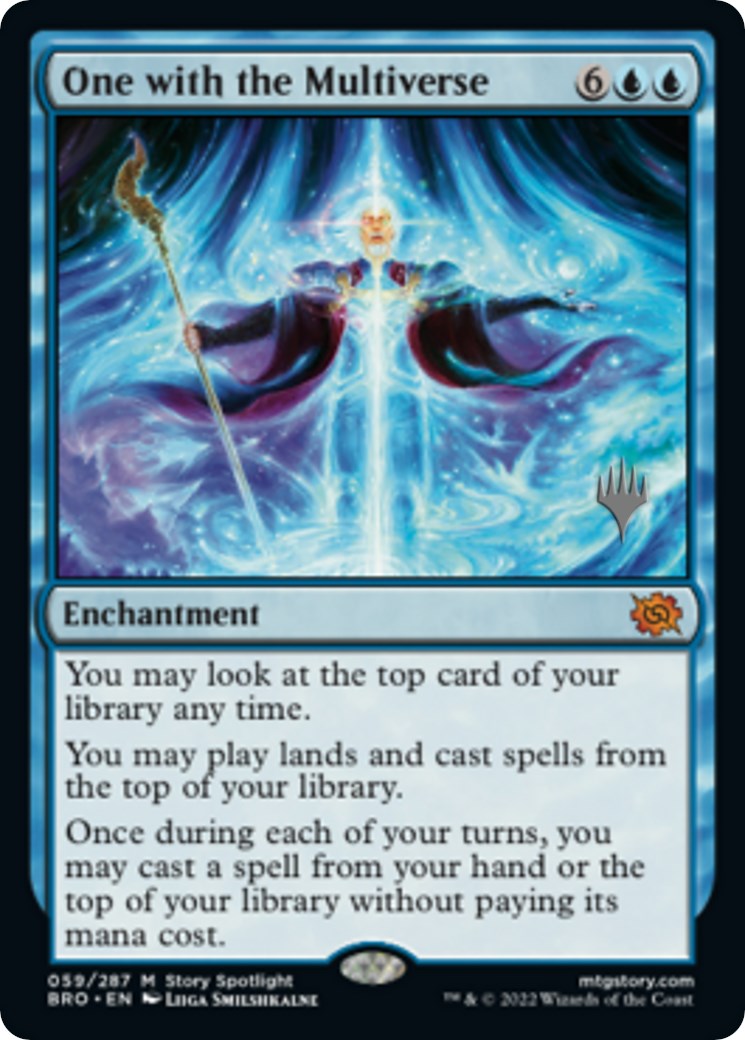 One with the Multiverse (Promo Pack) [The Brothers' War Promos] | Mega City Incorporated