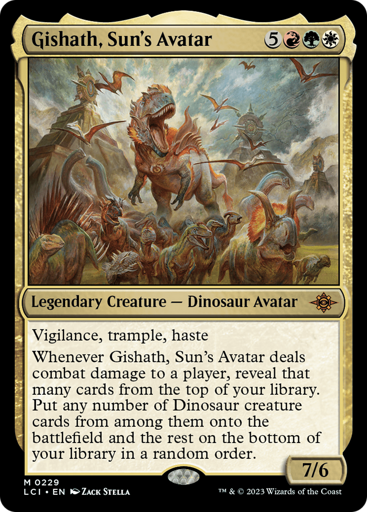 Gishath, Sun's Avatar [The Lost Caverns of Ixalan] | Mega City Incorporated