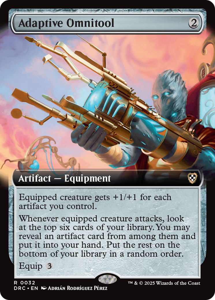 Adaptive Omnitool (Extended Art) [Aetherdrift Commander] | Mega City Incorporated