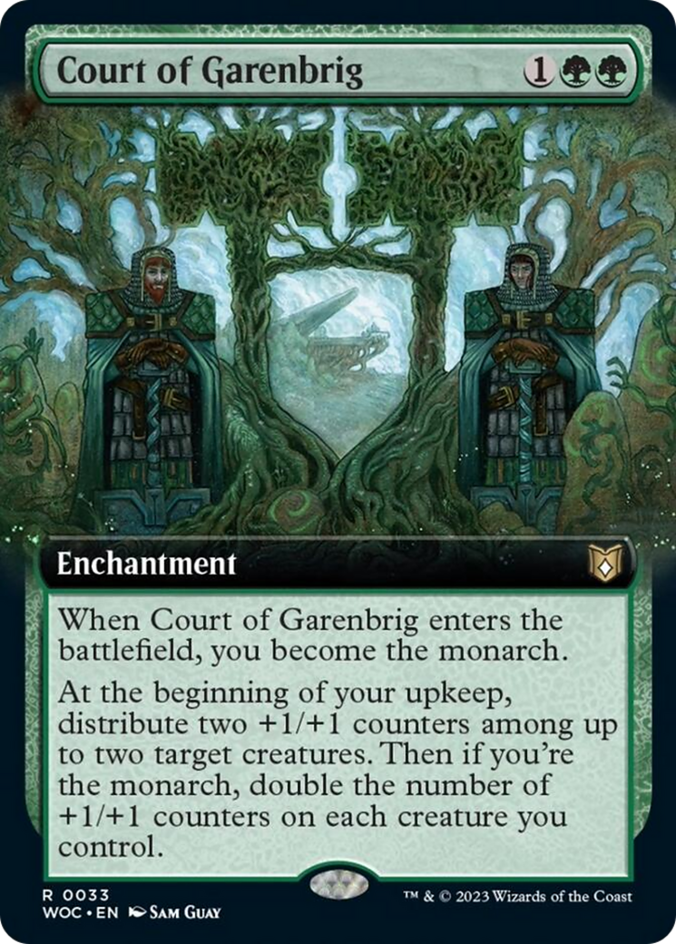 Court of Garenbrig (Extended Art) [Wilds of Eldraine Commander] | Mega City Incorporated