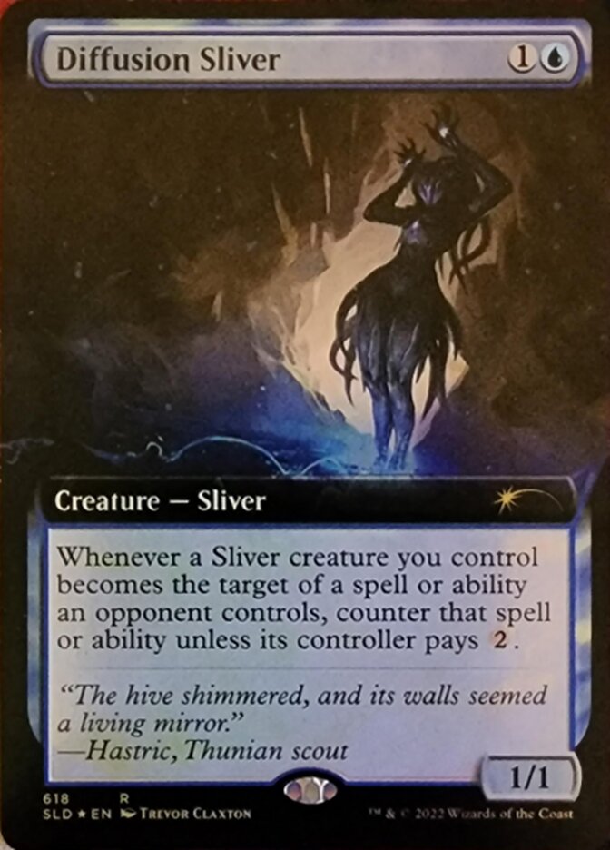 Diffusion Sliver (Extended Art) [Secret Lair Drop Promos] | Mega City Incorporated