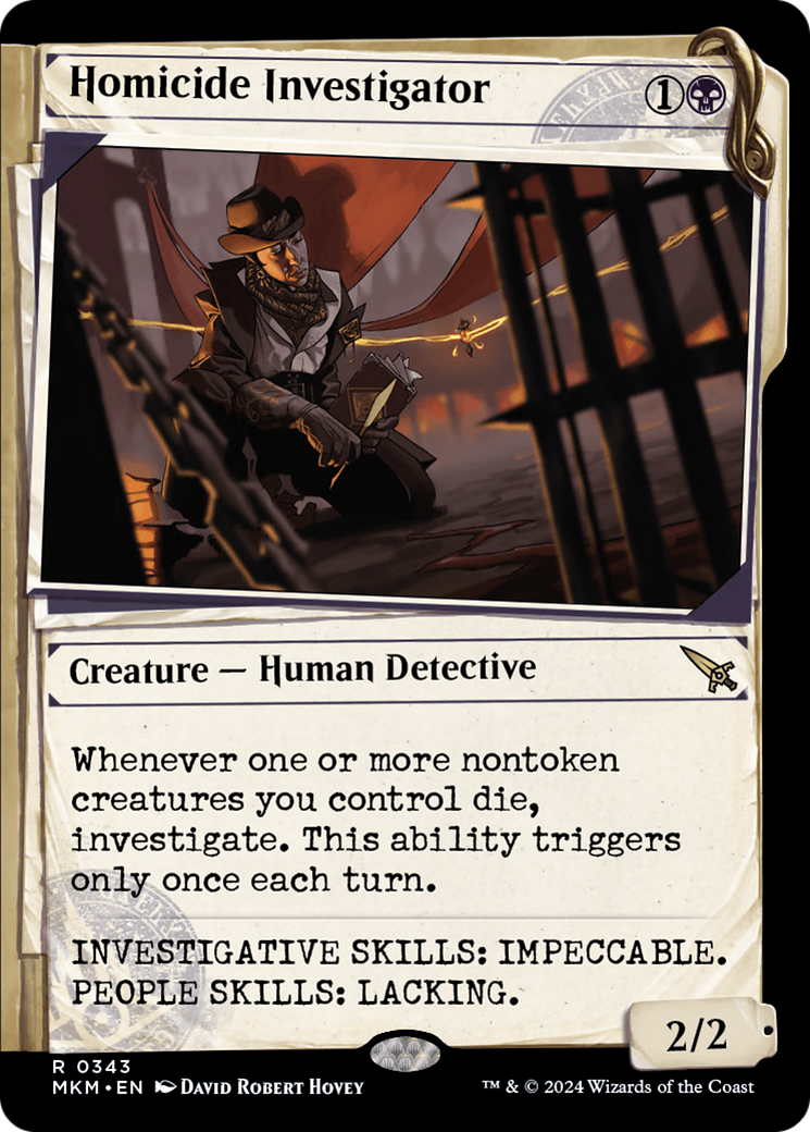 Homicide Investigator (Showcase) [Murders at Karlov Manor] | Mega City Incorporated
