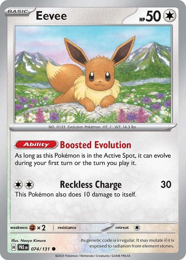 Eevee (074/131) [Scarlet & Violet: Prismatic Evolutions] | Mega City Incorporated