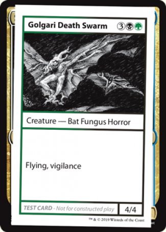 Golgari Death Swarm (2021 Edition) [Mystery Booster Playtest Cards] | Mega City Incorporated