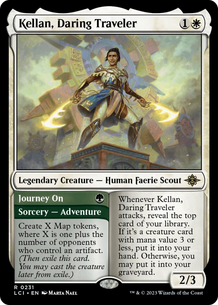 Kellan, Daring Traveler [The Lost Caverns of Ixalan] | Mega City Incorporated