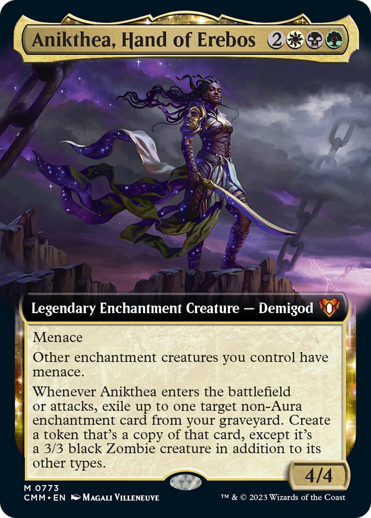 Anikthea, Hand of Erebos (Extended Art) [Commander Masters] | Mega City Incorporated