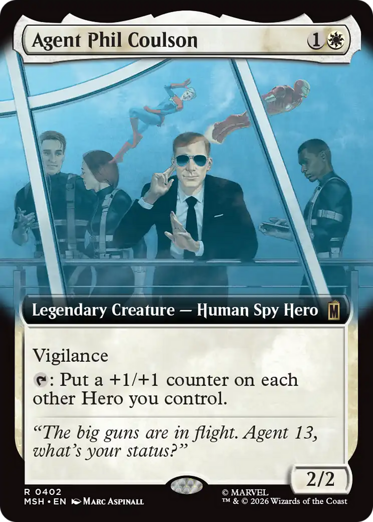 Agent Phil Coulson (Extended Art) [Marvel Super Heroes] | Mega City Incorporated