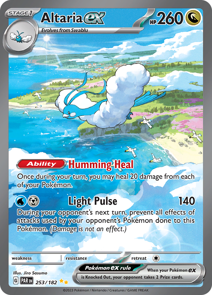 Altaria ex (253/182) [Scarlet & Violet: Paradox Rift] | Mega City Incorporated