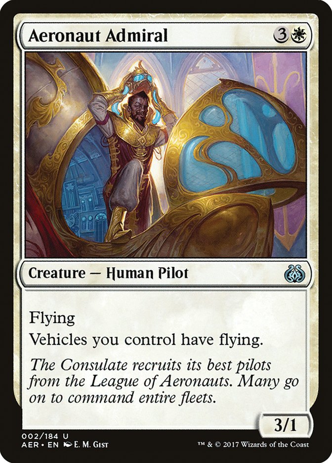 Aeronaut Admiral [Aether Revolt] | Mega City Incorporated