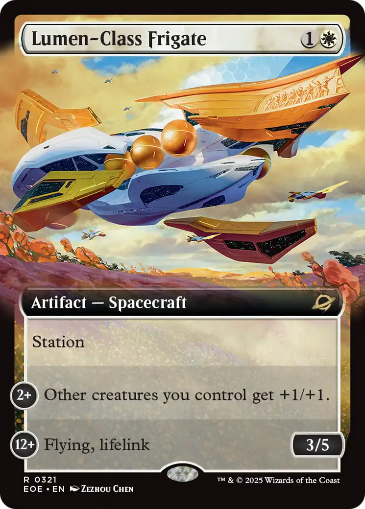 Lumen-Class Frigate (Extended Art) [Edge of Eternities] | Mega City Incorporated