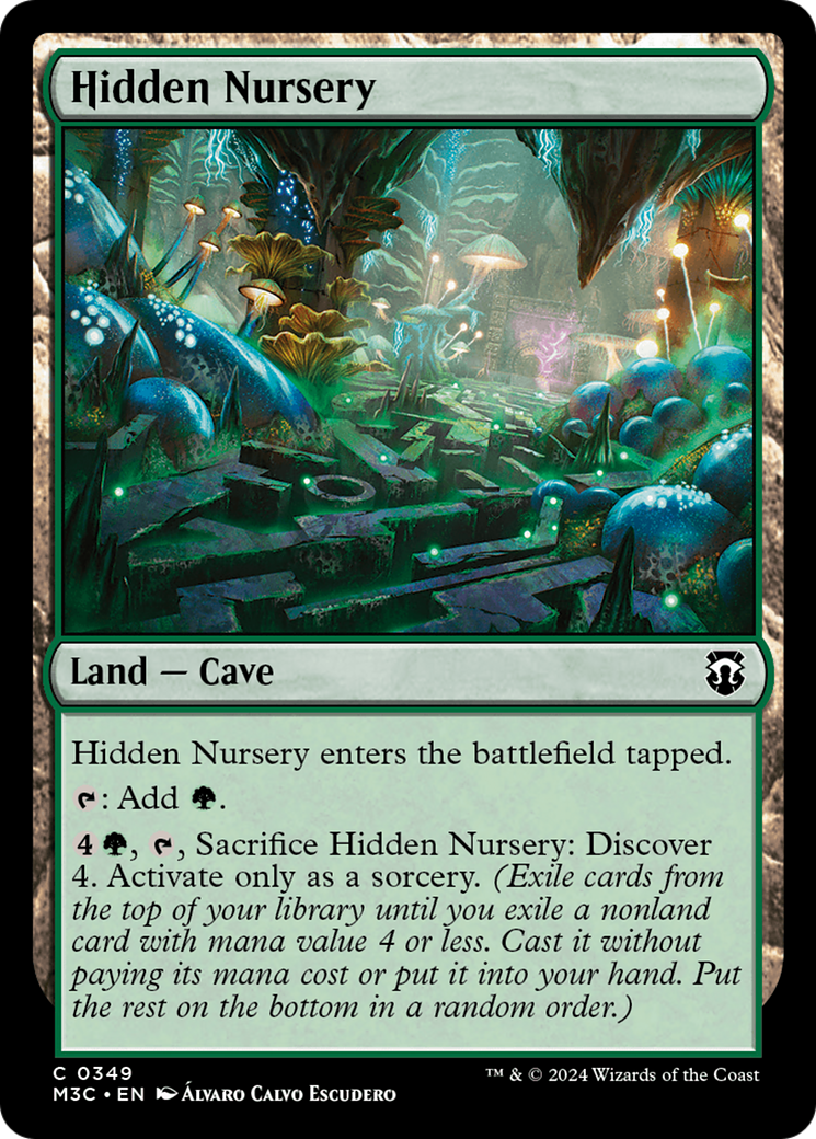 Hidden Nursery (Ripple Foil) [Modern Horizons 3 Commander] | Mega City Incorporated