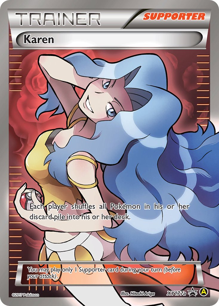 Karen (XY177a) [Alternate Art Promos] | Mega City Incorporated