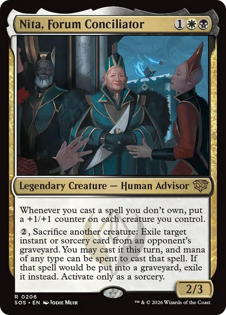 Nita, Forum Conciliator [Secrets of Strixhaven] | Mega City Incorporated