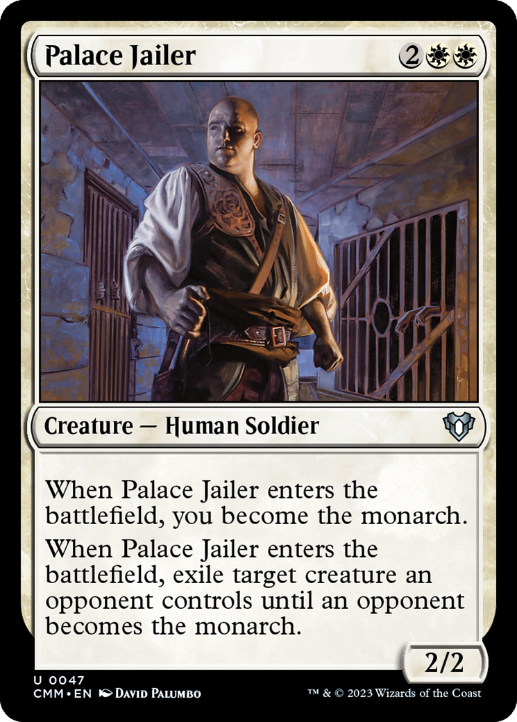 Palace Jailer [Commander Masters] | Mega City Incorporated