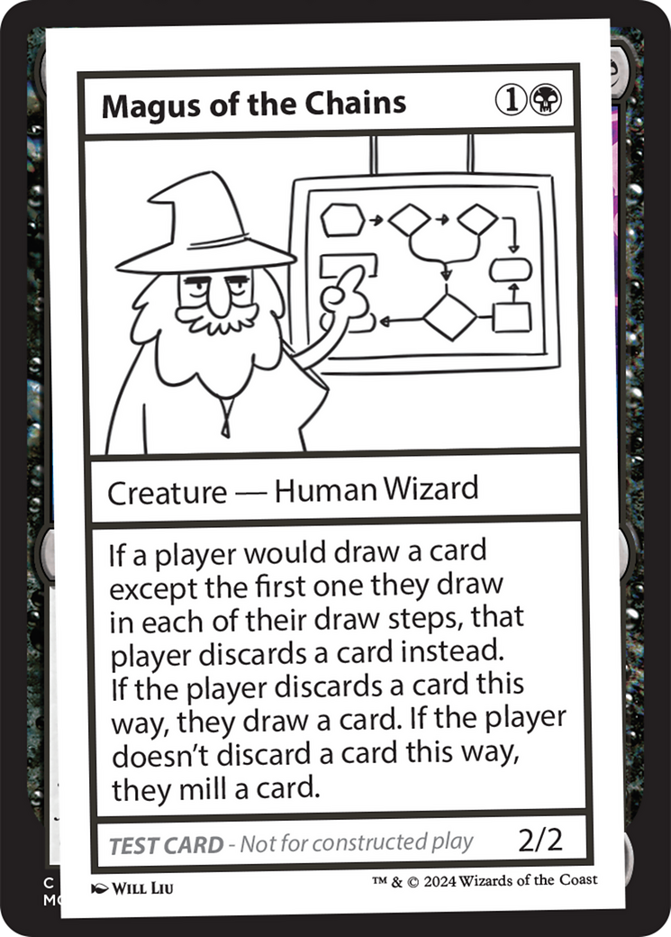 Magus of the Chains [Mystery Booster 2 Playtest Cards] | Mega City Incorporated