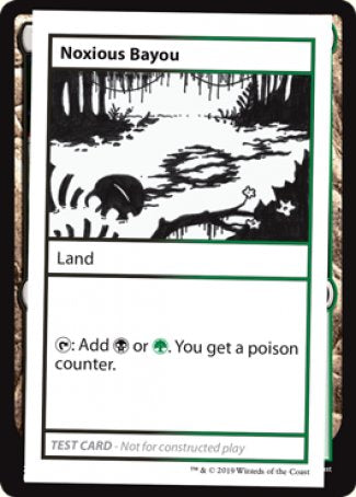 Noxious Bayou (2021 Edition) [Mystery Booster Playtest Cards] | Mega City Incorporated