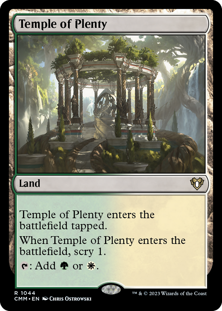 Temple of Plenty [Commander Masters] | Mega City Incorporated