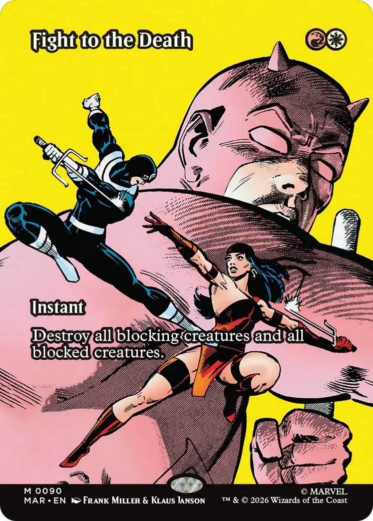 Fight to the Death (Borderless) [Marvel Universe: Eternal-Legal] | Mega City Incorporated