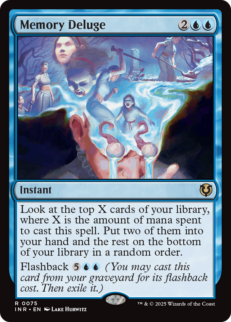 Memory Deluge [Innistrad Remastered] | Mega City Incorporated