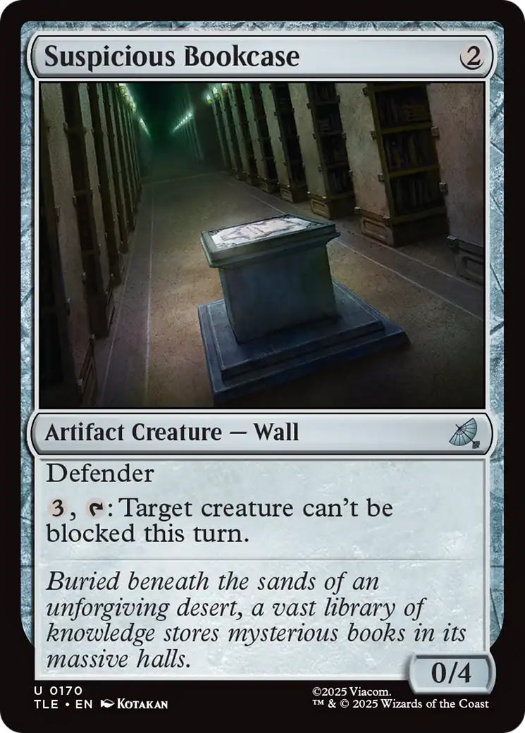 Suspicious Bookcase [Avatar: The Last Airbender: Eternal-Legal] | Mega City Incorporated