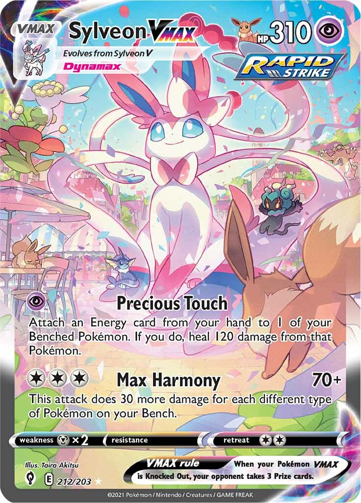 Sylveon VMAX (212/203) [Sword & Shield: Evolving Skies] | Mega City Incorporated